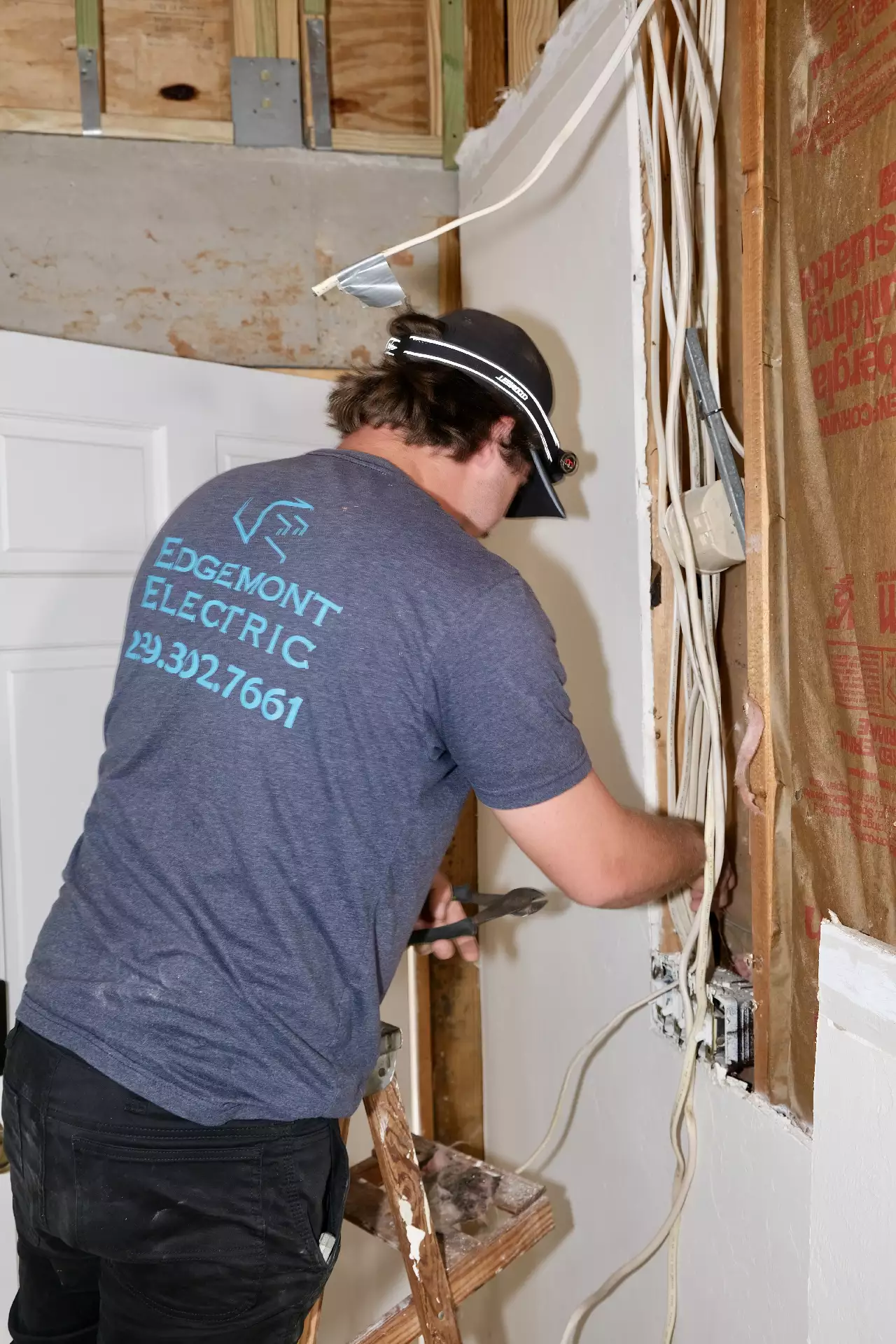 Commercial electrical panel installation